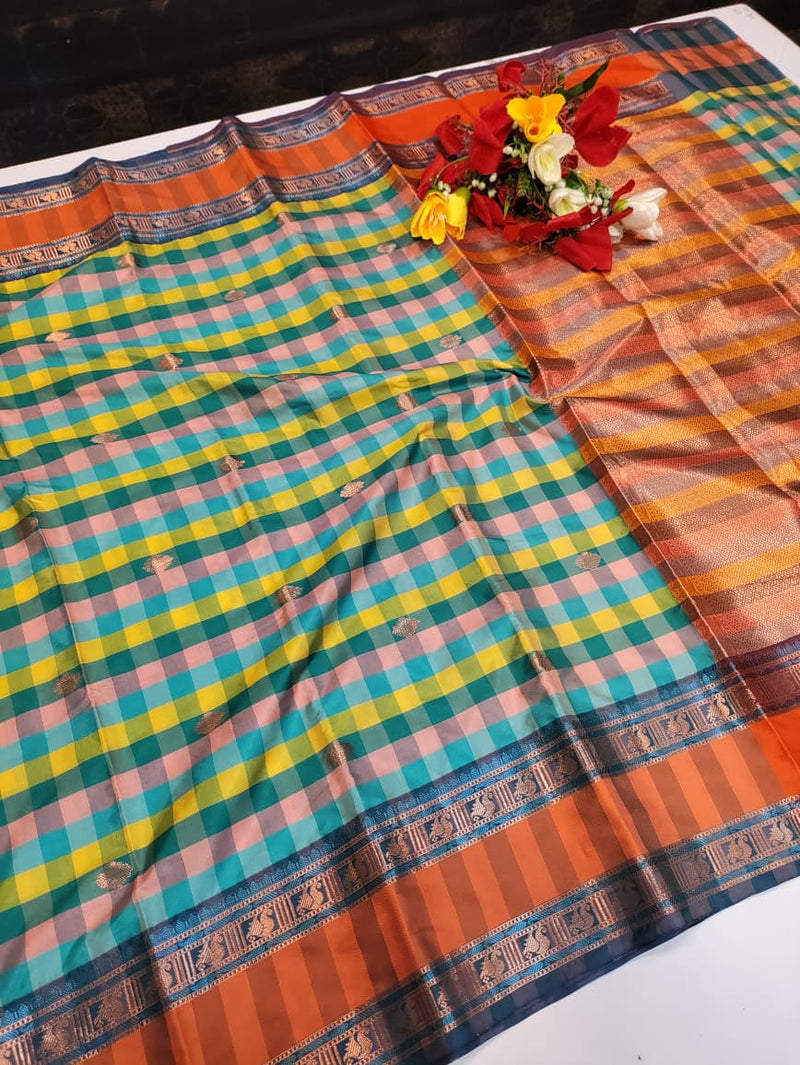Banarasi Saree FV47(10 Days Pre Booking) - Sri Sakthi Pugazh Tex - Banarasi Saree