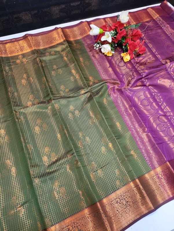 Bhuvana Vairaoosi Saree BHV02 - Sri Sakthi Pugazh Tex - Soft Silk