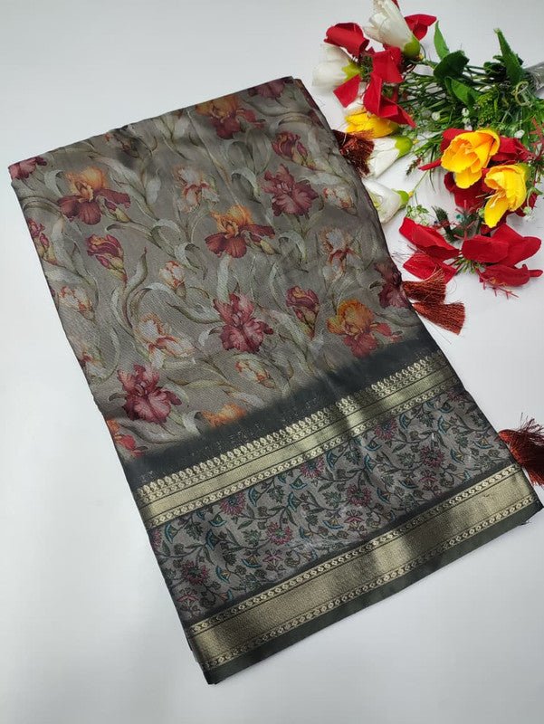 Black Beauty Saree BKB10 - Sri Sakthi Pugazh Tex - Fancy