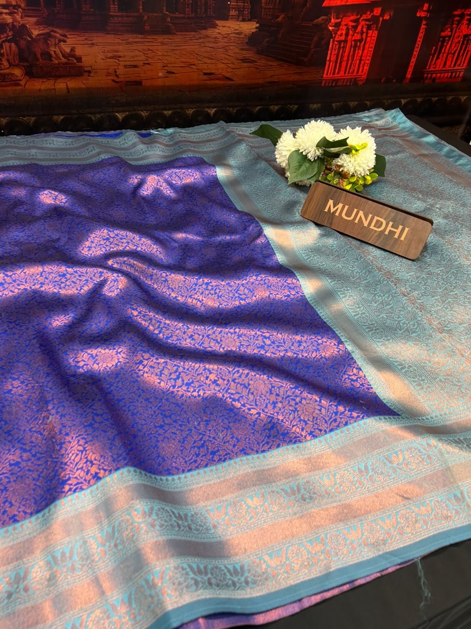 Bridal Pavishna Saree | Elegant Fancy Saree for Women| B01 - Sri Sakthi Pugazh Tex - Bridal Pavishna