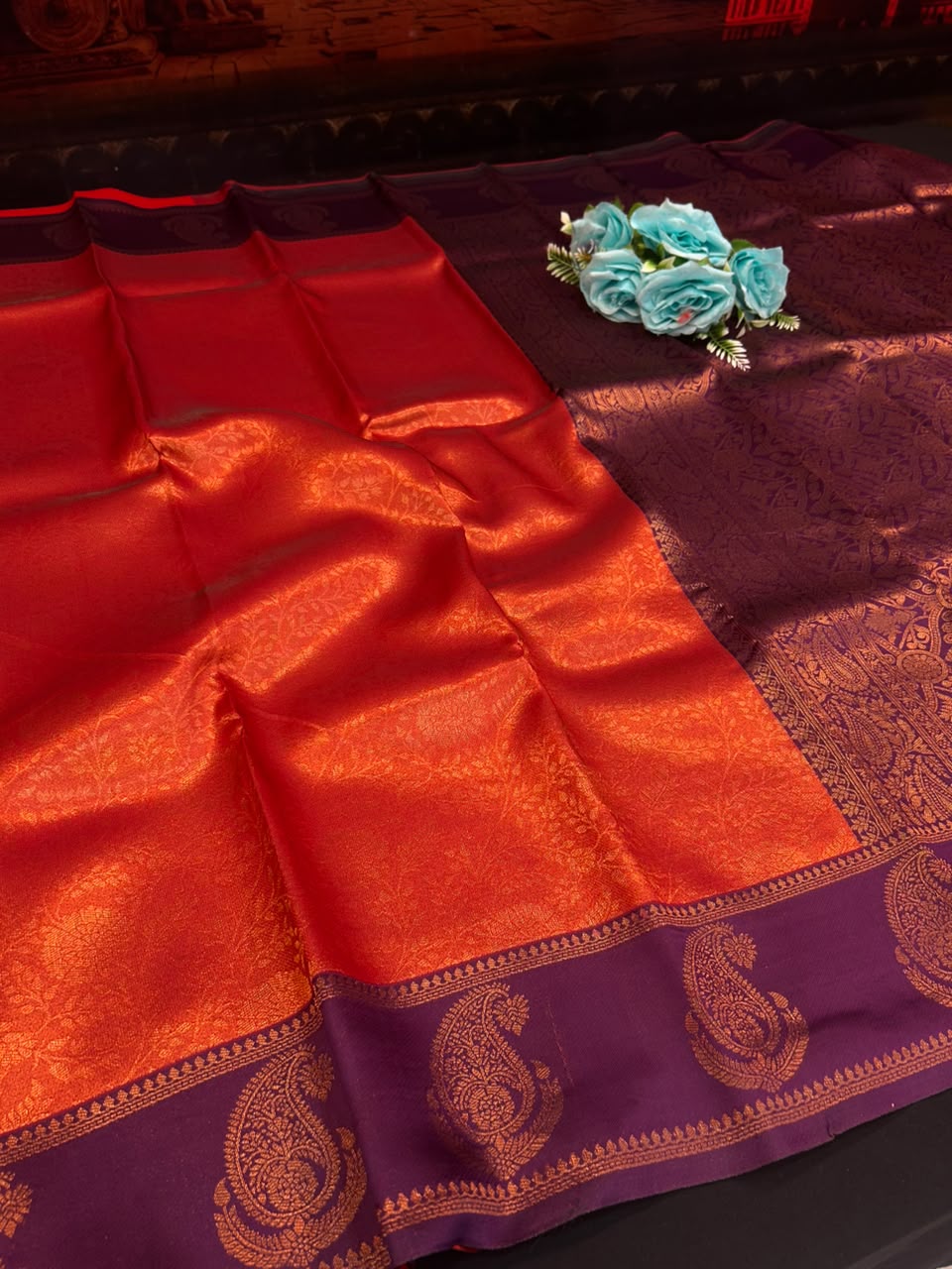 Shop premium soft silk sarees online from Sri Sakthi Pugazh Tex