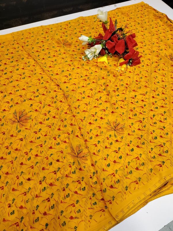 Chiffon Fancy Saree FSS13 - Sri Sakthi Pugazh Tex FSS13 - Silk Saree