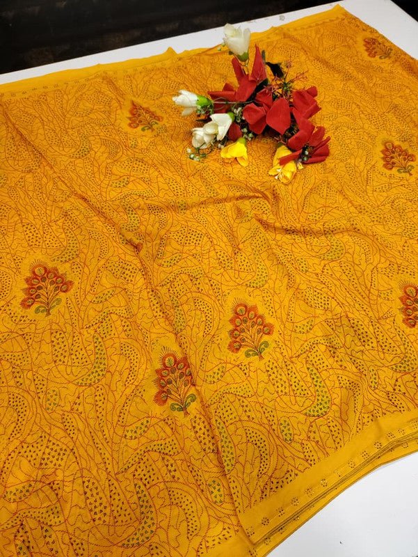 Chiffon Fancy Saree FSS49 - Sri Sakthi Pugazh Tex FSS49 - Silk Saree