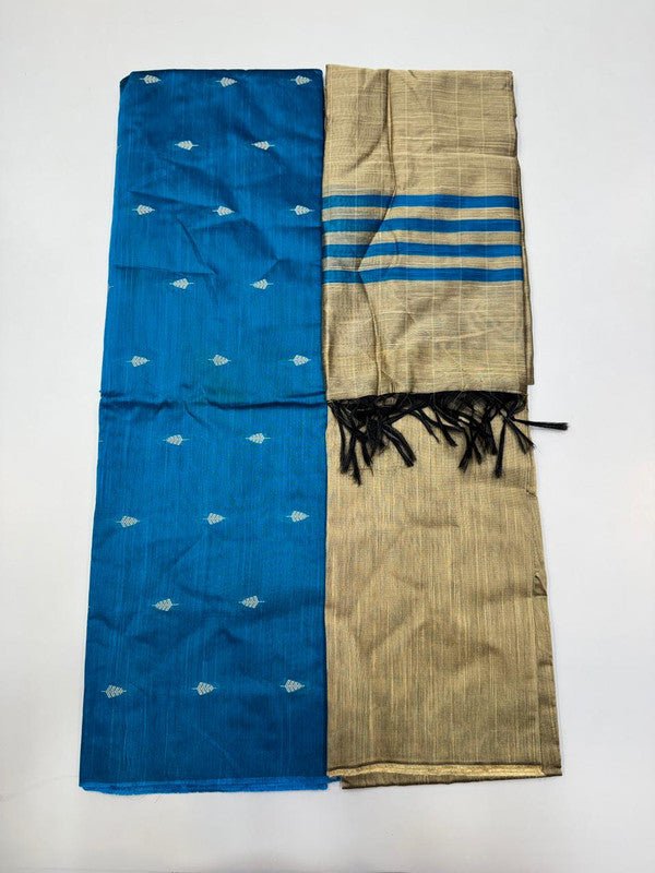 Chudithar Material in cotton fabric with elegant thread work for women