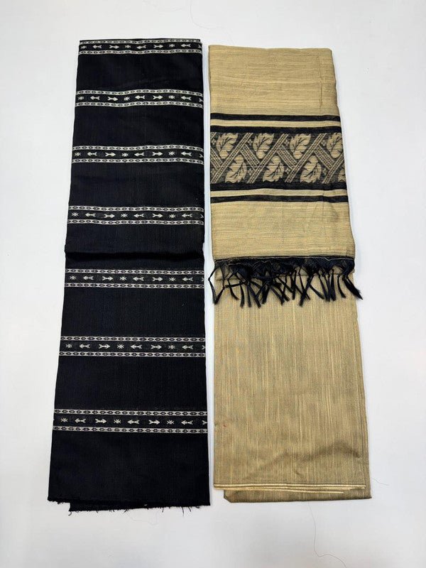 Chudithar Material in cotton fabric with elegant thread work for women