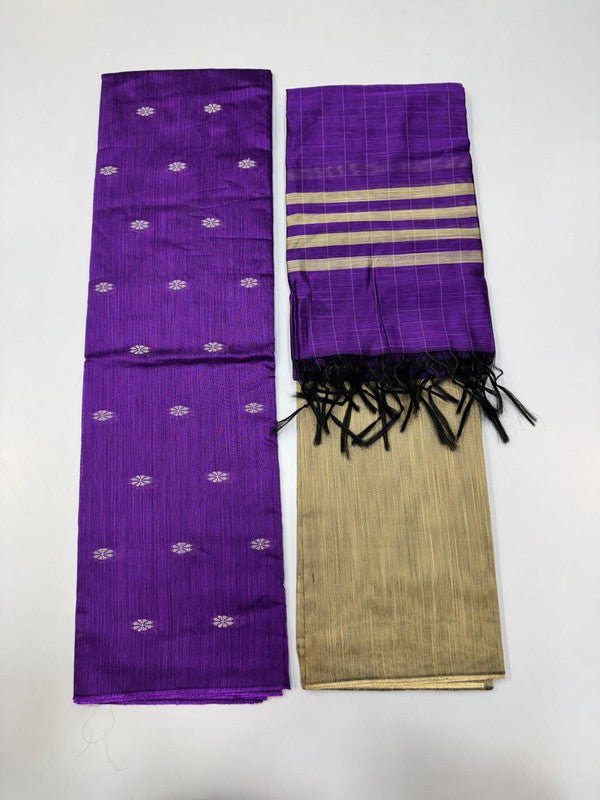 Chudithar Material in cotton fabric with elegant thread work for women