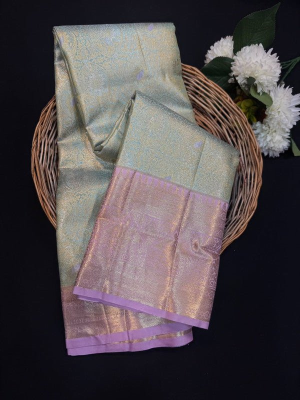 Dharmavaram Tissue Saree DTS03 - Sri Sakthi Pugazh Tex - Tissue type