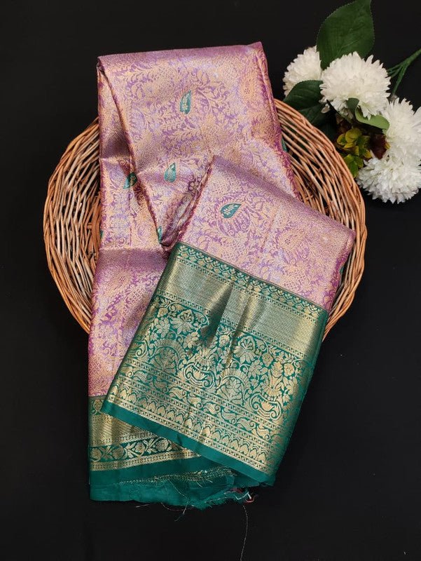 Dharmavaram Tissue Saree DTS05 - Sri Sakthi Pugazh Tex - Tissue type
