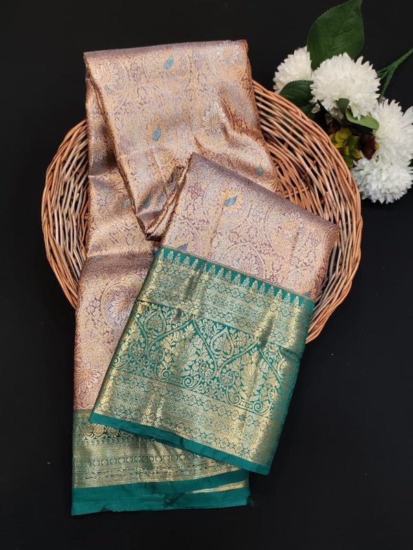 Dharmavaram Tissue Saree DTS08 - Sri Sakthi Pugazh Tex - Tissue type