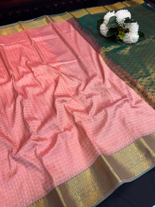 Diya Saree (1000 Putta Saree) DS19 - Sri Sakthi Pugazh Tex - Soft Silk