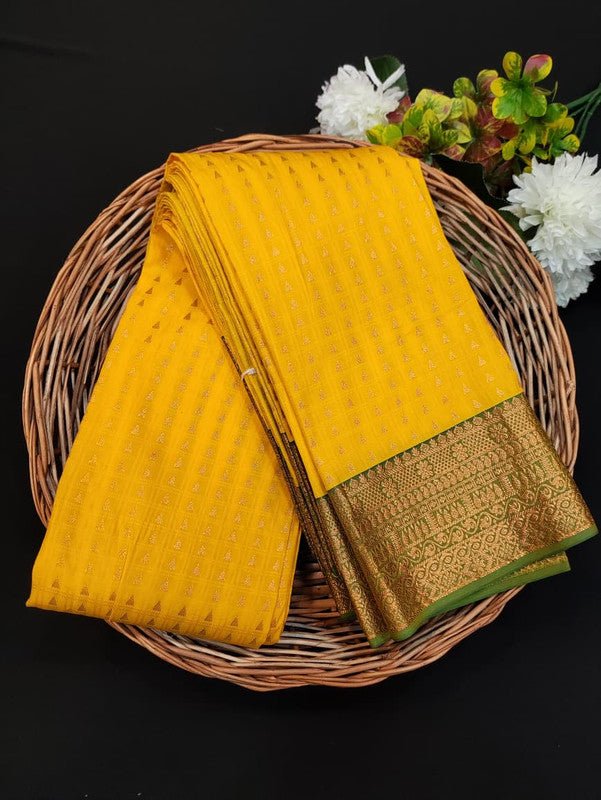 Diya Soft Silk Thousand Butta Saree for Women