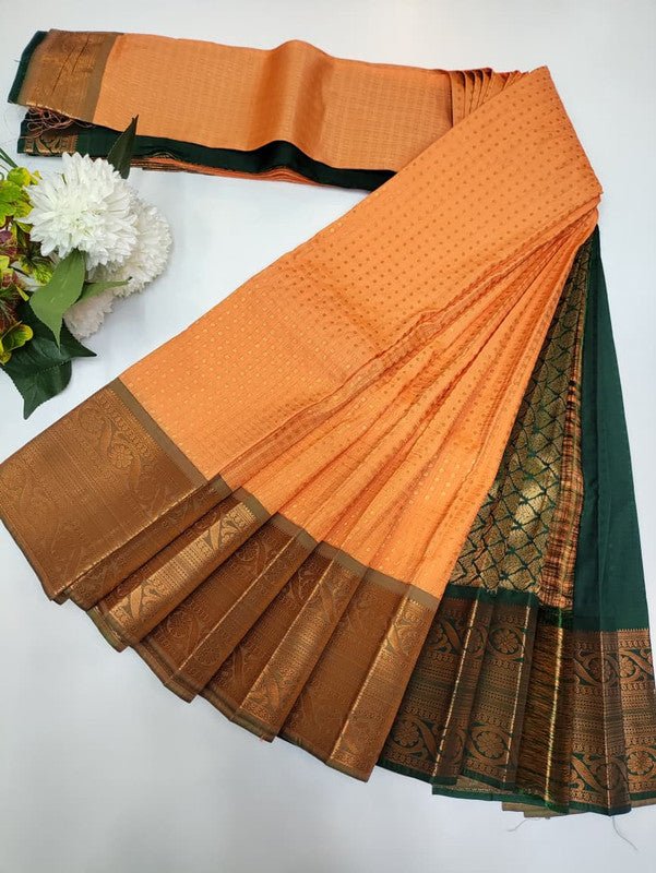 Diya Soft Silk Thousand Butta Saree for Women