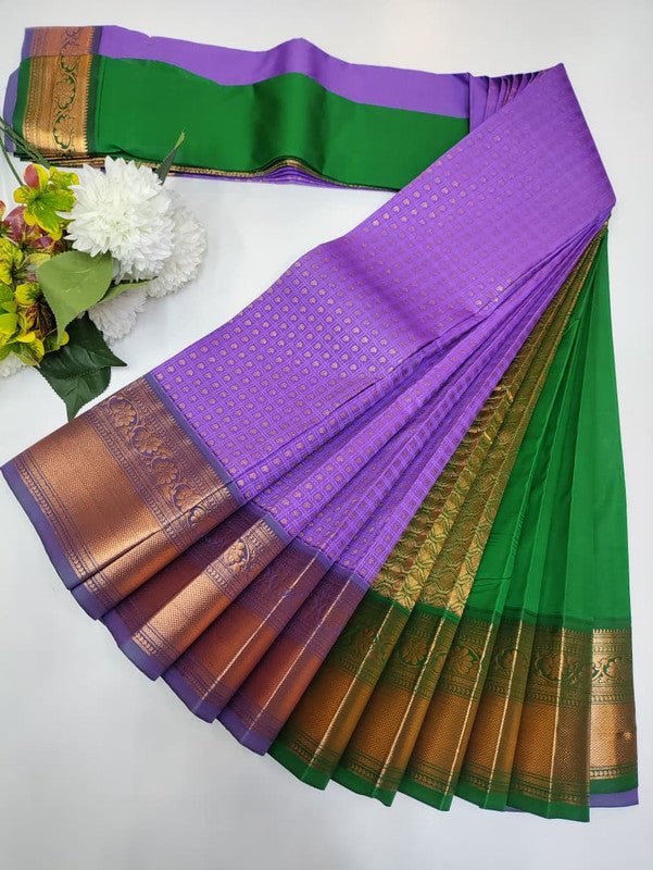 Diya Soft Silk Thousand Butta Saree for Women