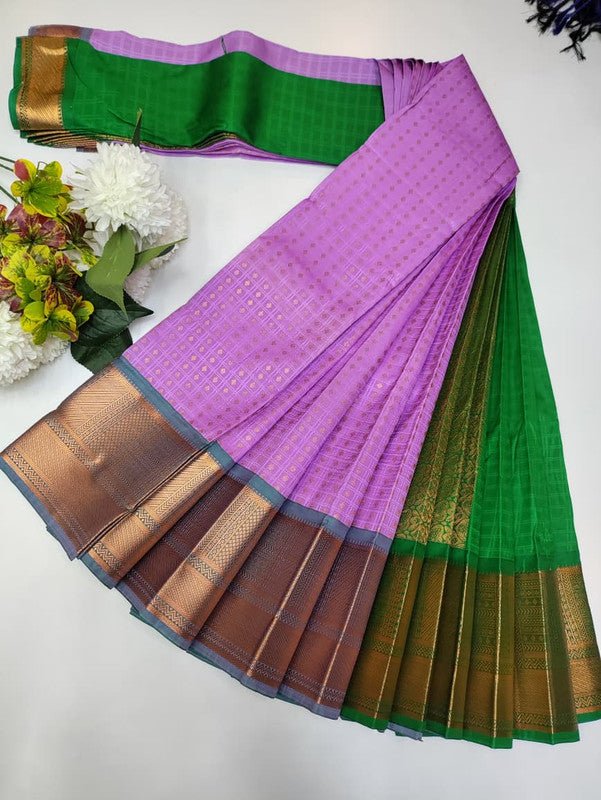 Diya Soft Silk Thousand Butta Saree for Women