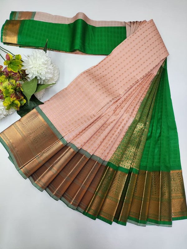Diya Soft Silk Thousand Butta Saree for Women
