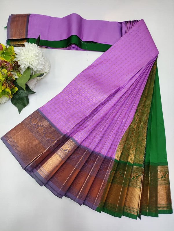 Diya Soft Silk Thousand Butta Saree for Women