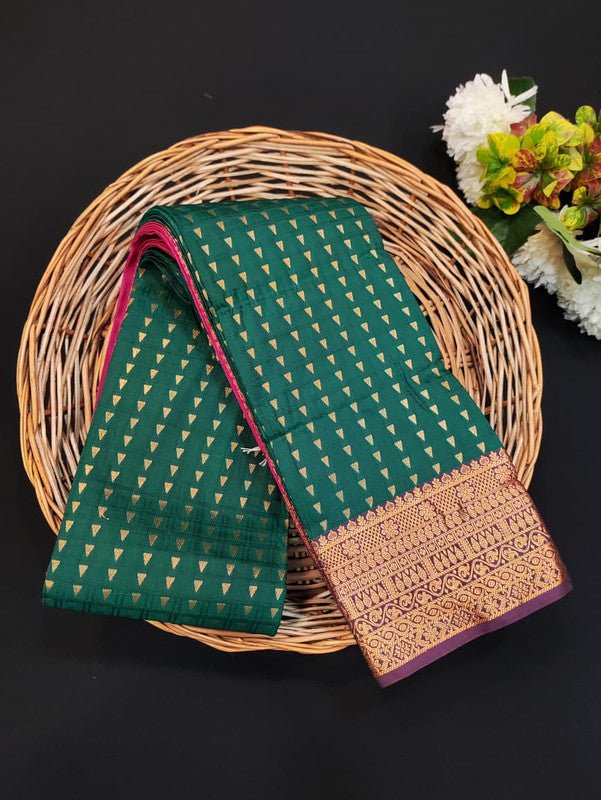 Diya Soft Silk Thousand Butta Saree for Women