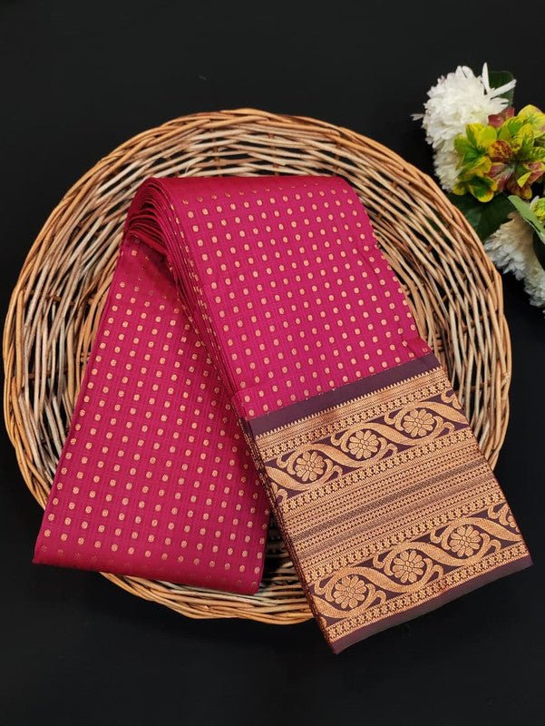 Diya Soft Silk Thousand Butta Saree for Women