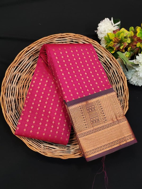Diya Soft Silk Thousand Butta Saree for Women