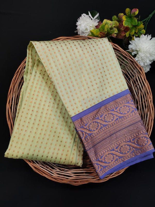 Diya Soft Silk Thousand Butta Saree for Women