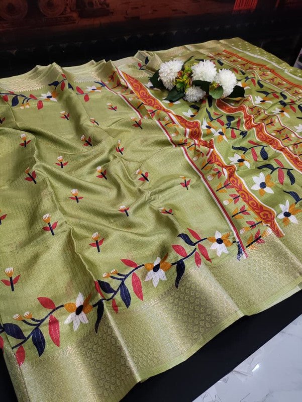 Femina Fancy Saree | Dola Vairaoosi Silk | FN03 - Sri Sakthi Pugazh Tex - Femina Fancy Saree