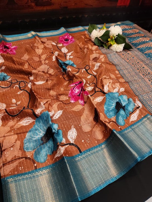 Premium Dola Vairaoosi Zari Silk Femina Fancy Saree for women