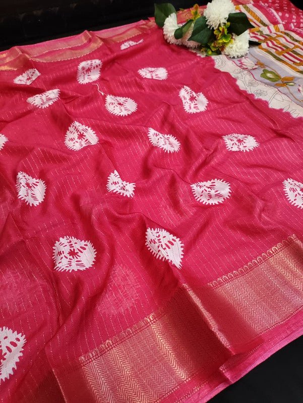 Premium Dola Vairaoosi Zari Silk Femina Fancy Saree for women