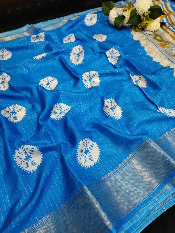 Premium Dola Vairaoosi Zari Silk Femina Fancy Saree for women