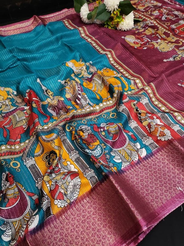Femina Fancy Saree | Dola Vairaoosi Silk | FN53 - Sri Sakthi Pugazh Tex - Femina Fancy Saree