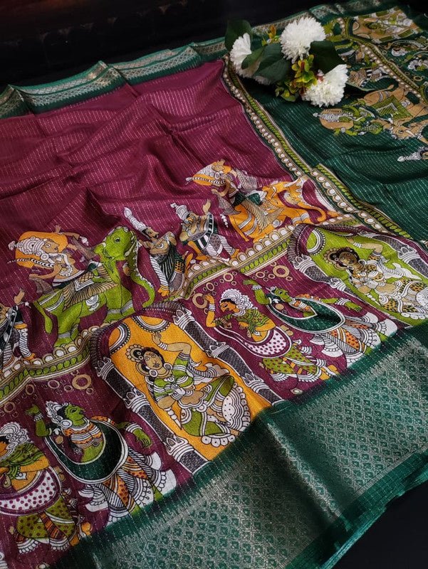 Femina Fancy Saree | Dola Vairaoosi Silk | FN56 - Sri Sakthi Pugazh Tex - Femina Fancy Saree