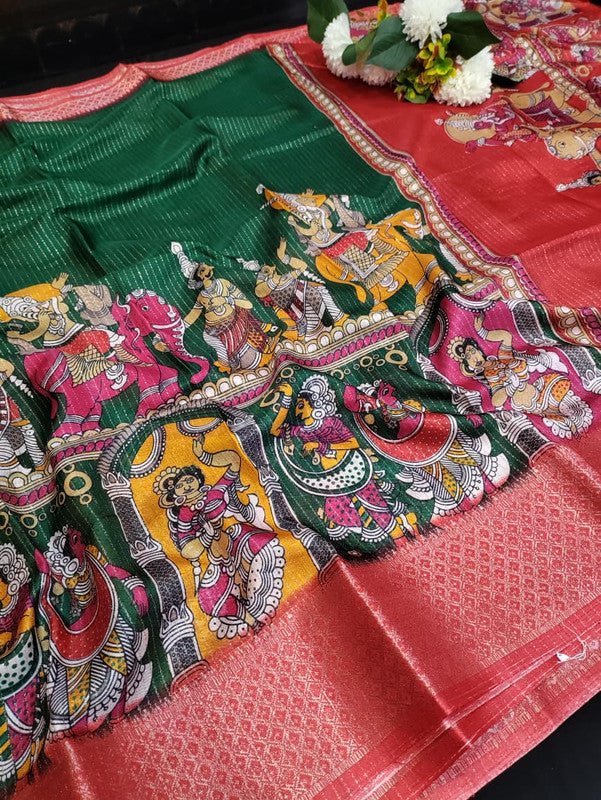 Femina Fancy Saree in Dola Vairaoosi Zari Silk for festive wear