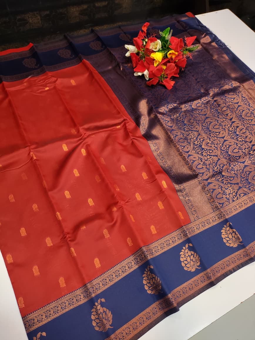 Ganga Pavishna GG02 - Sri Sakthi Pugazh Tex - Soft Saree