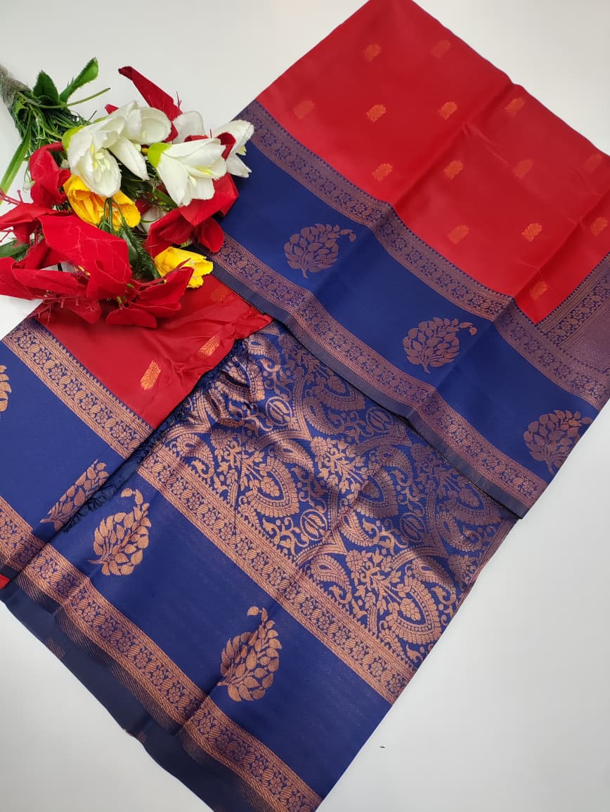 Ganga Pavishna GG02 - Sri Sakthi Pugazh Tex - Soft Saree
