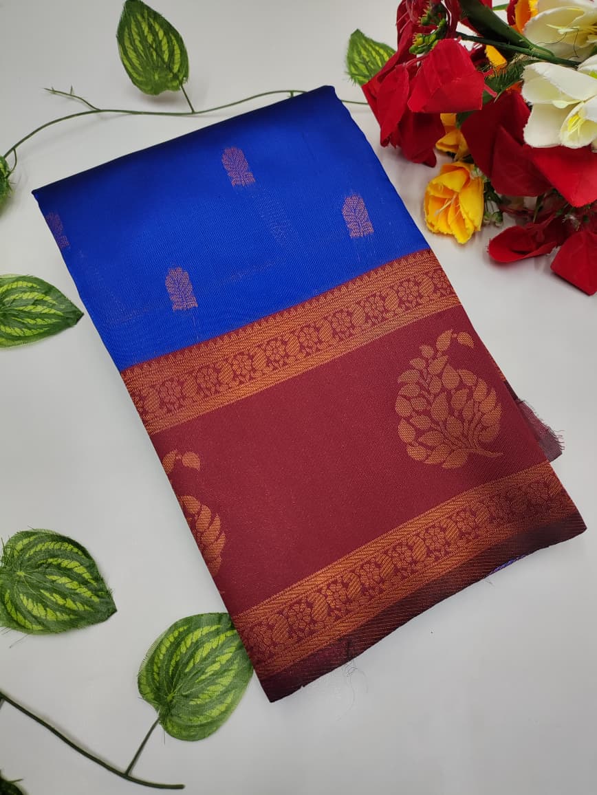 Ganga Pavishna GG03 - Sri Sakthi Pugazh Tex - Soft Saree