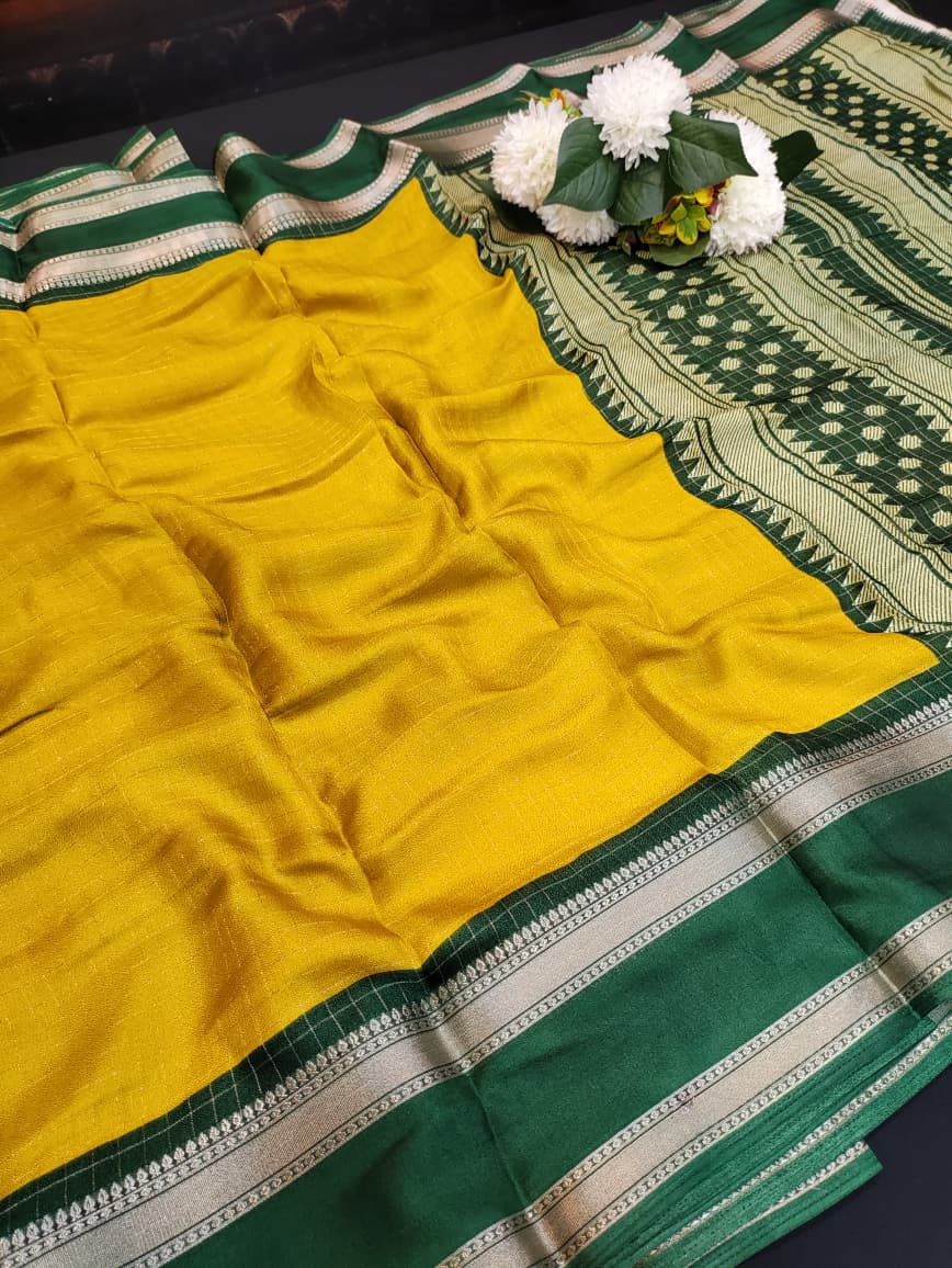 Shop this elegant silk saree from Sri Sakthi Pugazh Tex, Elampillai, Salem