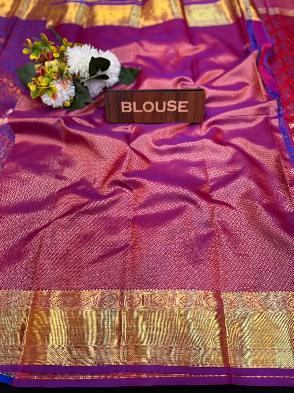 Kanmani Pattu Mix Wedding Saree – Elegant Traditional Silk Look| PW11 - Sri Sakthi Pugazh Tex - Pattu Silk