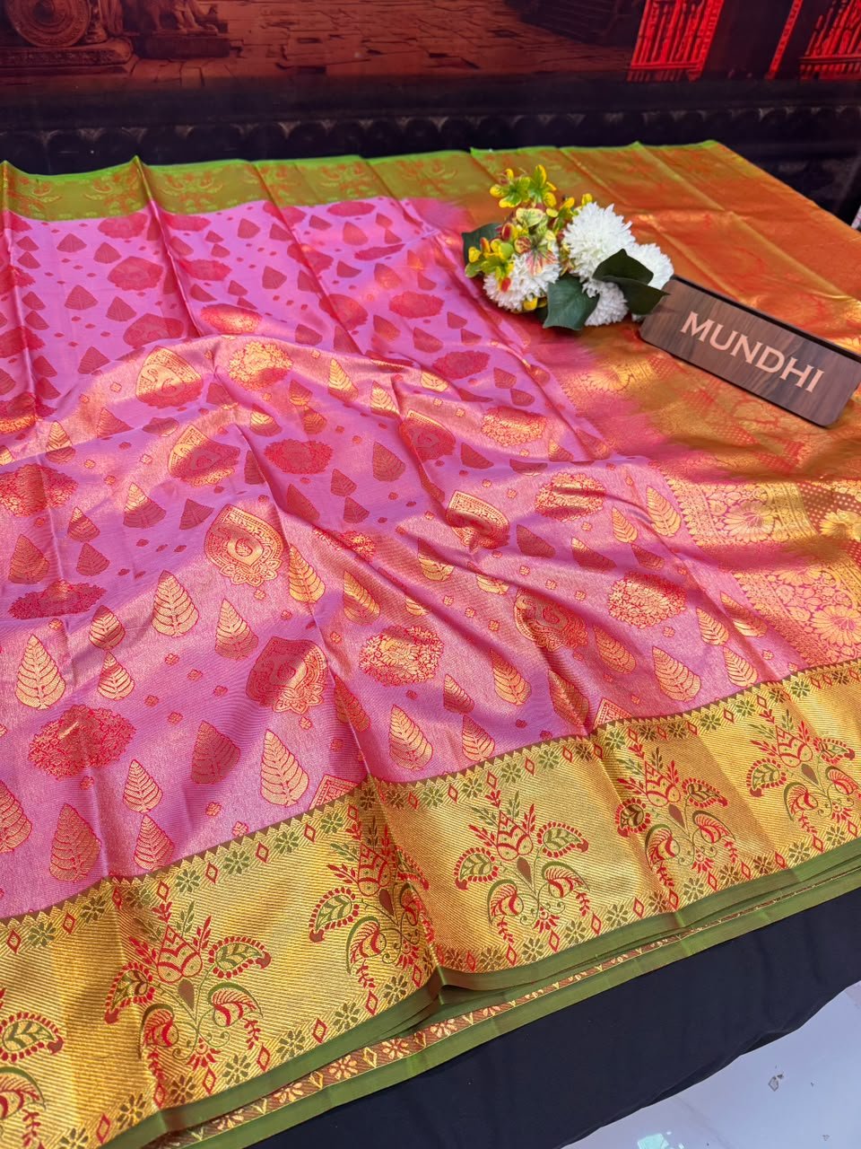 Kanmani Pattu Mix Wedding Saree – Elegant Traditional Silk Look| PW17 - Sri Sakthi Pugazh Tex - Pattu Silk