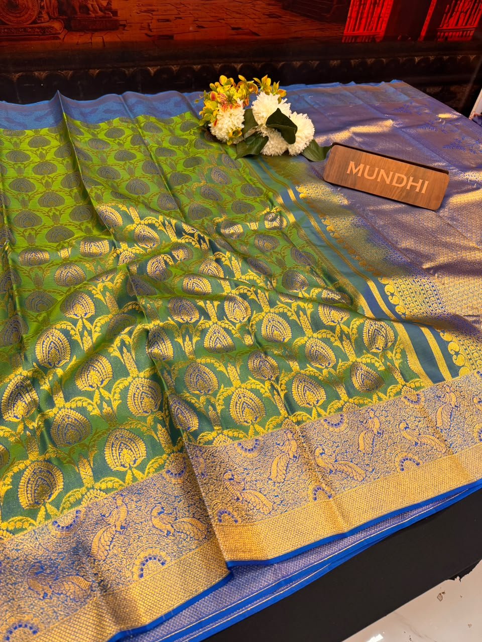Kanmani Pattu Mix Wedding Saree – Elegant Traditional Silk Look| PW23 - Sri Sakthi Pugazh Tex - Pattu Silk
