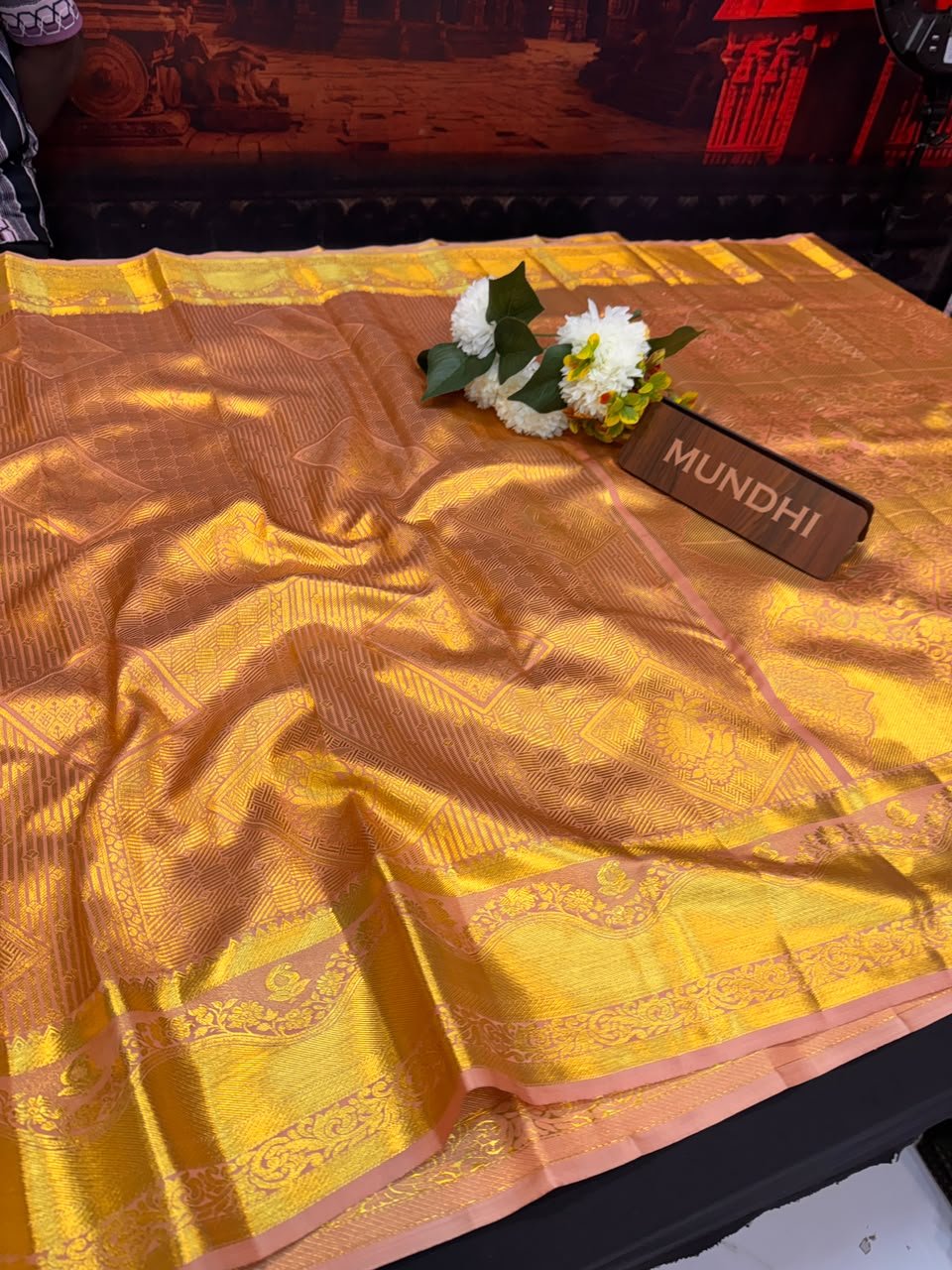 Kanmani Pattu Mix Wedding Saree – Elegant Traditional Silk Look| PW31 - Sri Sakthi Pugazh Tex - Pattu Silk