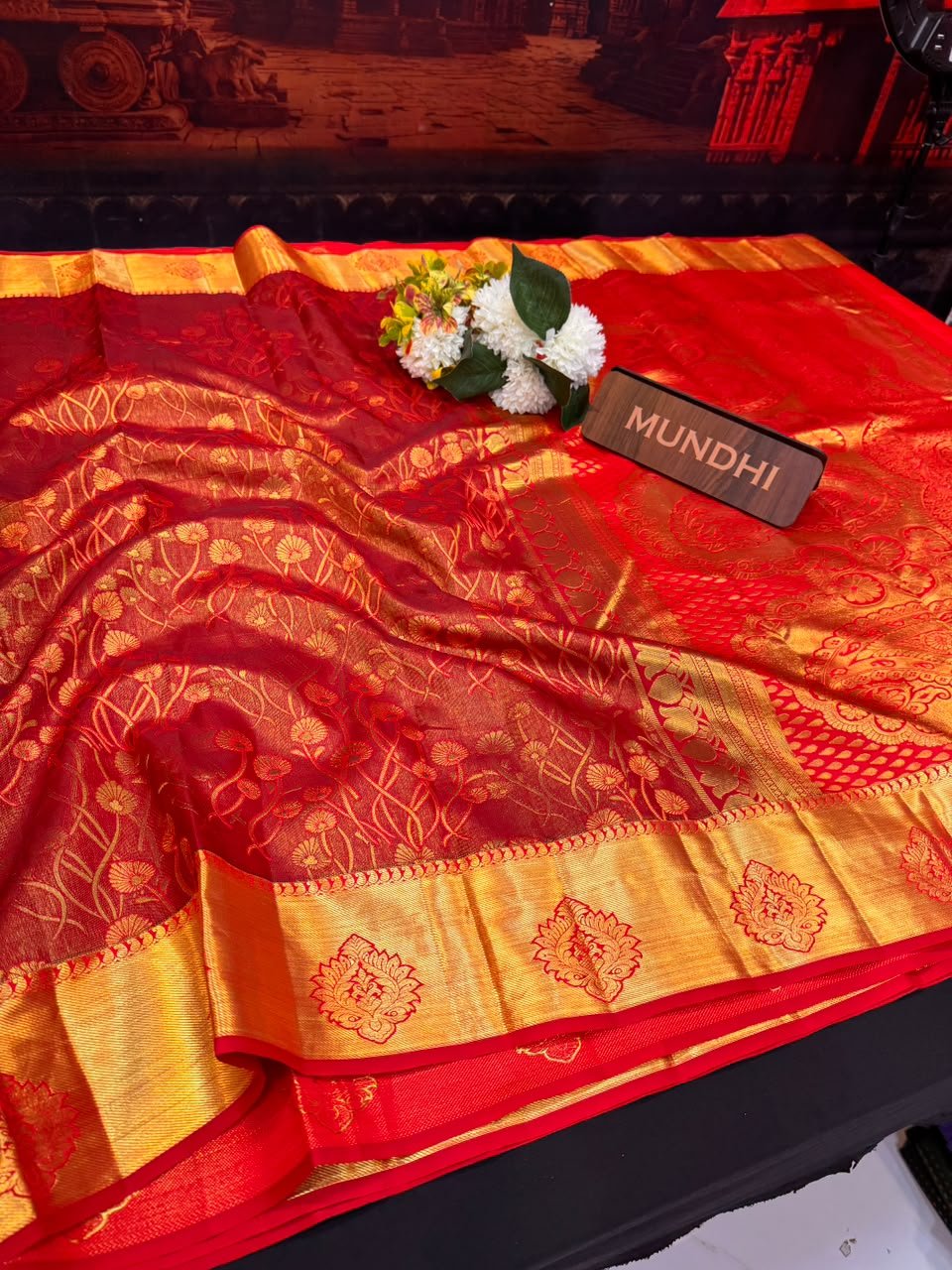 Kanmani Pattu Mix Wedding Saree – Elegant Traditional Silk Look| PW35 - Sri Sakthi Pugazh Tex - Pattu Silk