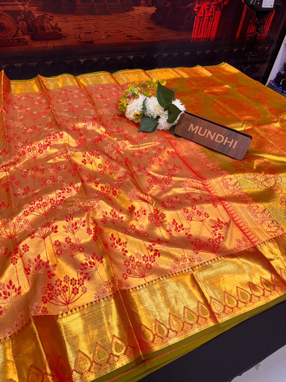 Kanmani Pattu Mix Wedding Saree – Elegant Traditional Silk Look| PW51 - Sri Sakthi Pugazh Tex - Pattu Silk