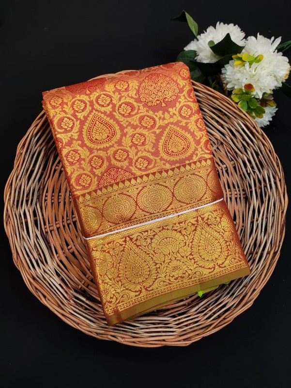 Kanmani Pattu Mix Wedding Saree – Elegant Traditional Silk Look| PW54 - Sri Sakthi Pugazh Tex - Pattu Silk
