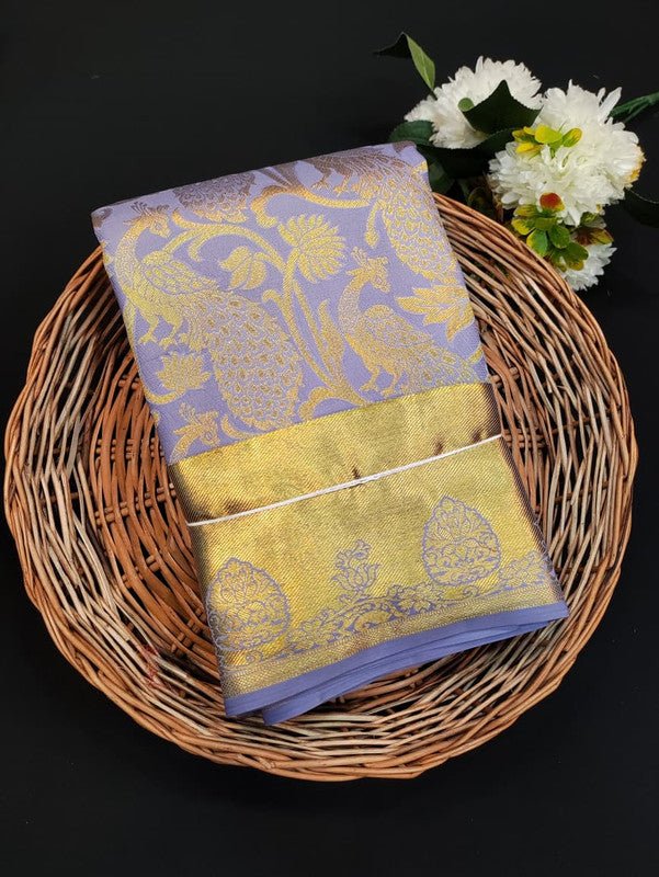 Kanmani Pattu Mix Wedding Saree – Elegant Traditional Silk Look| PW55 - Sri Sakthi Pugazh Tex - Pattu Silk