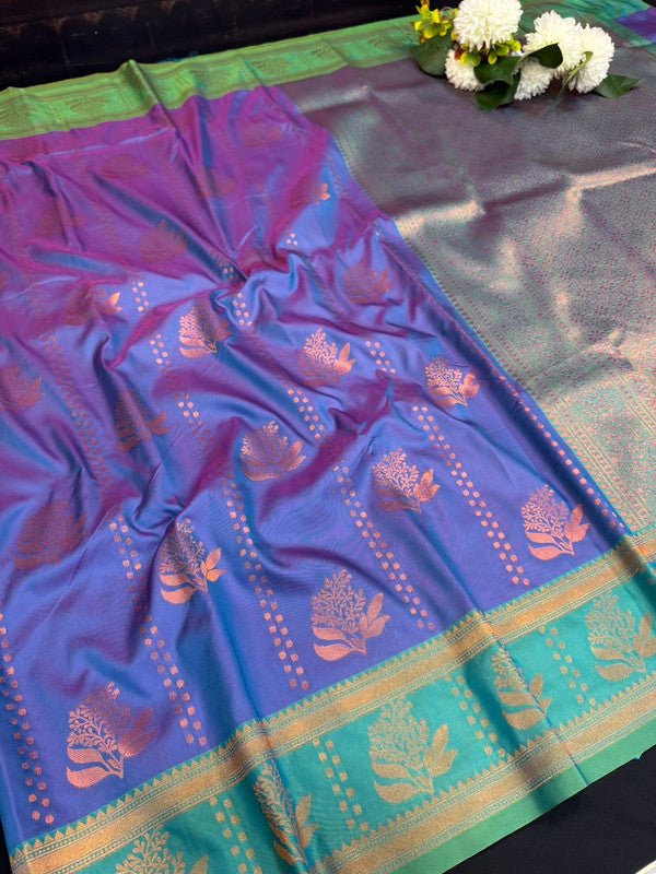 Kannamma Soft Silk Saree with Zari Work for Women