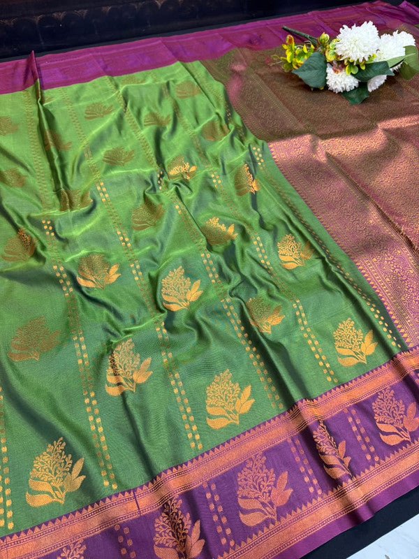 Kannamma Soft Silk Saree with Zari Work for Women