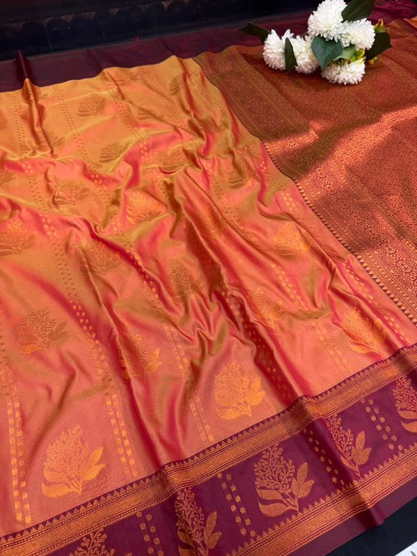 Kannamma Soft Silk Saree with Zari Work for Women