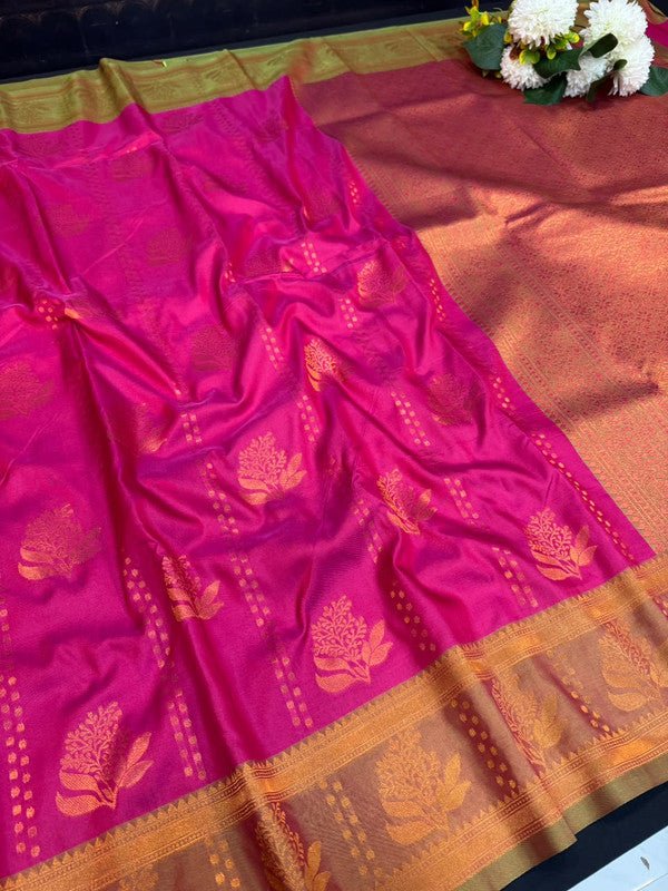 Kannamma Soft Silk Saree with Zari Work for Women