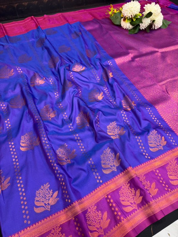 Kannamma Soft Silk Saree with Zari Work for Women