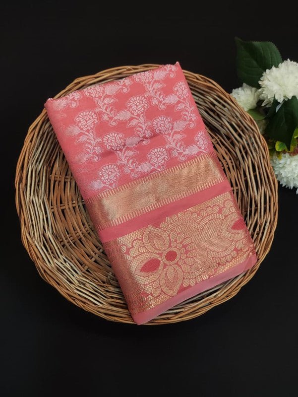 Karishma Brasso Zari Saree for festive and party wear women
