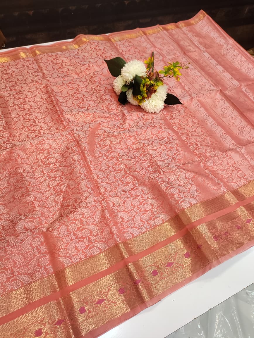 Karishma Brasso Zari Saree for |Party & Festive Wear| KB10 - Sri Sakthi Pugazh Tex - Varanasi